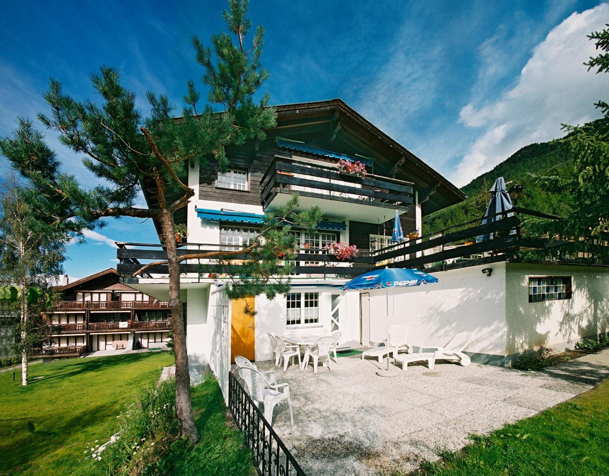 Ferienwohnung Edelweiss Grächen Extérieur photo