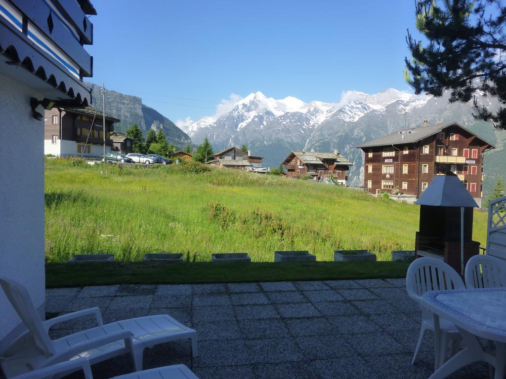 Ferienwohnung Edelweiss Grächen Extérieur photo