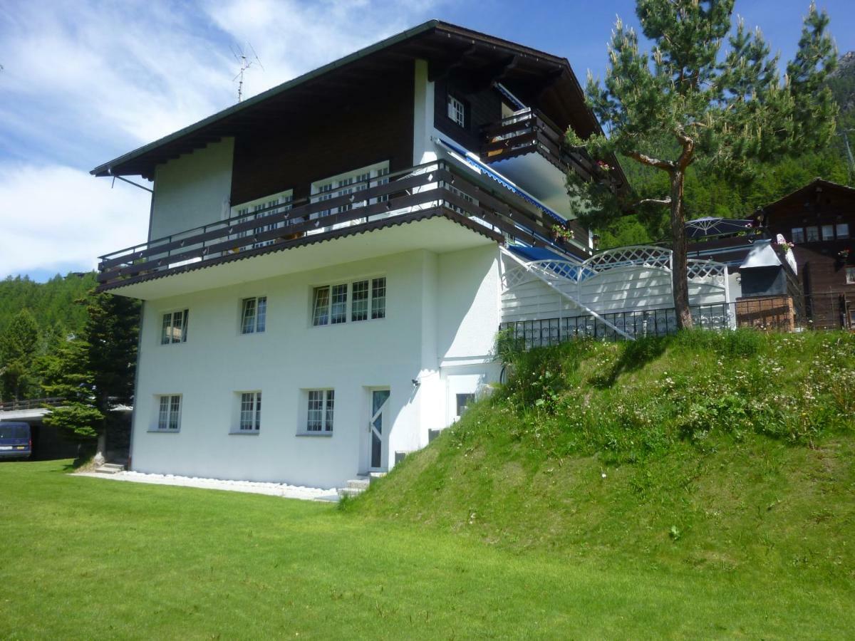 Ferienwohnung Edelweiss Grächen Extérieur photo