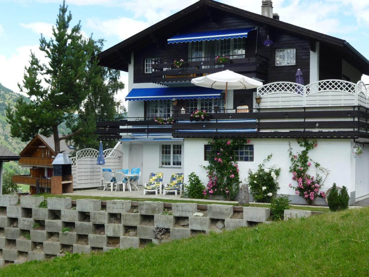 Ferienwohnung Edelweiss Grächen Extérieur photo